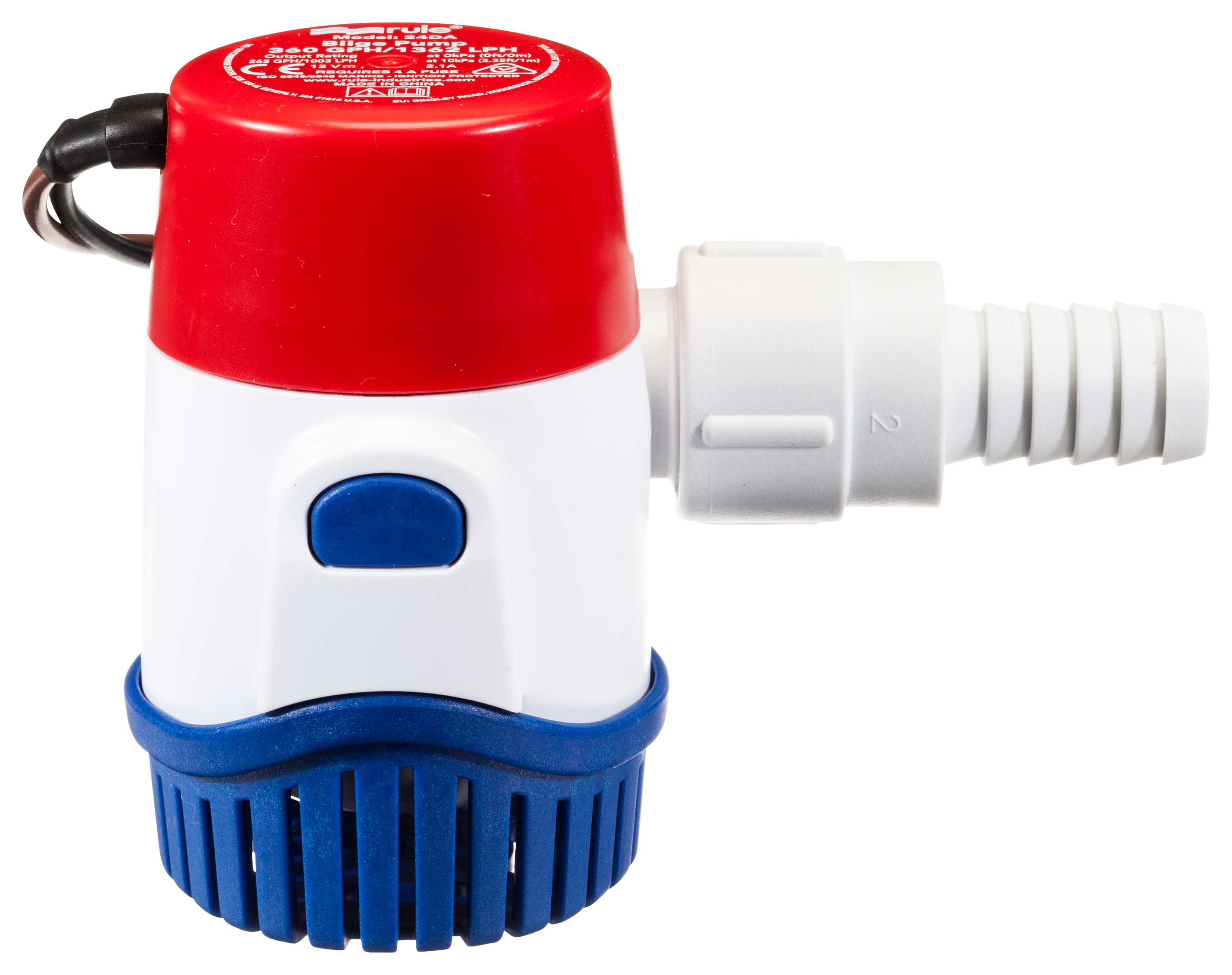 Rule 12 Volt DC NonAutomatic Bilge Pump Cabela's